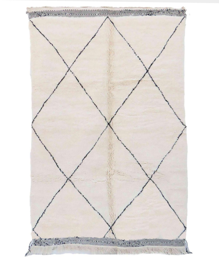 Tapis Berbere marocain pure laine 191 x 304 cm - AFKliving