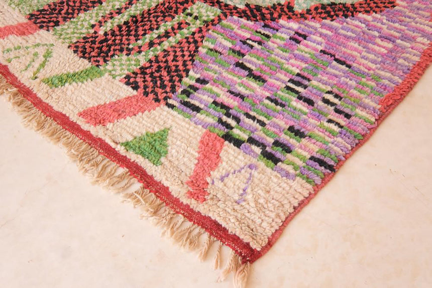 Tapis Berbere marocain pure laine 196 x 300 cm - AFKliving