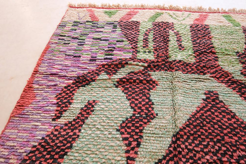 Tapis Berbere marocain pure laine 196 x 300 cm - AFKliving