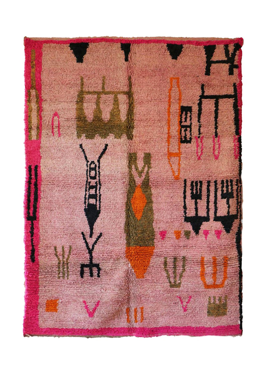 Tapis Berbere marocain pure laine 199 x 290 cm - AFKliving