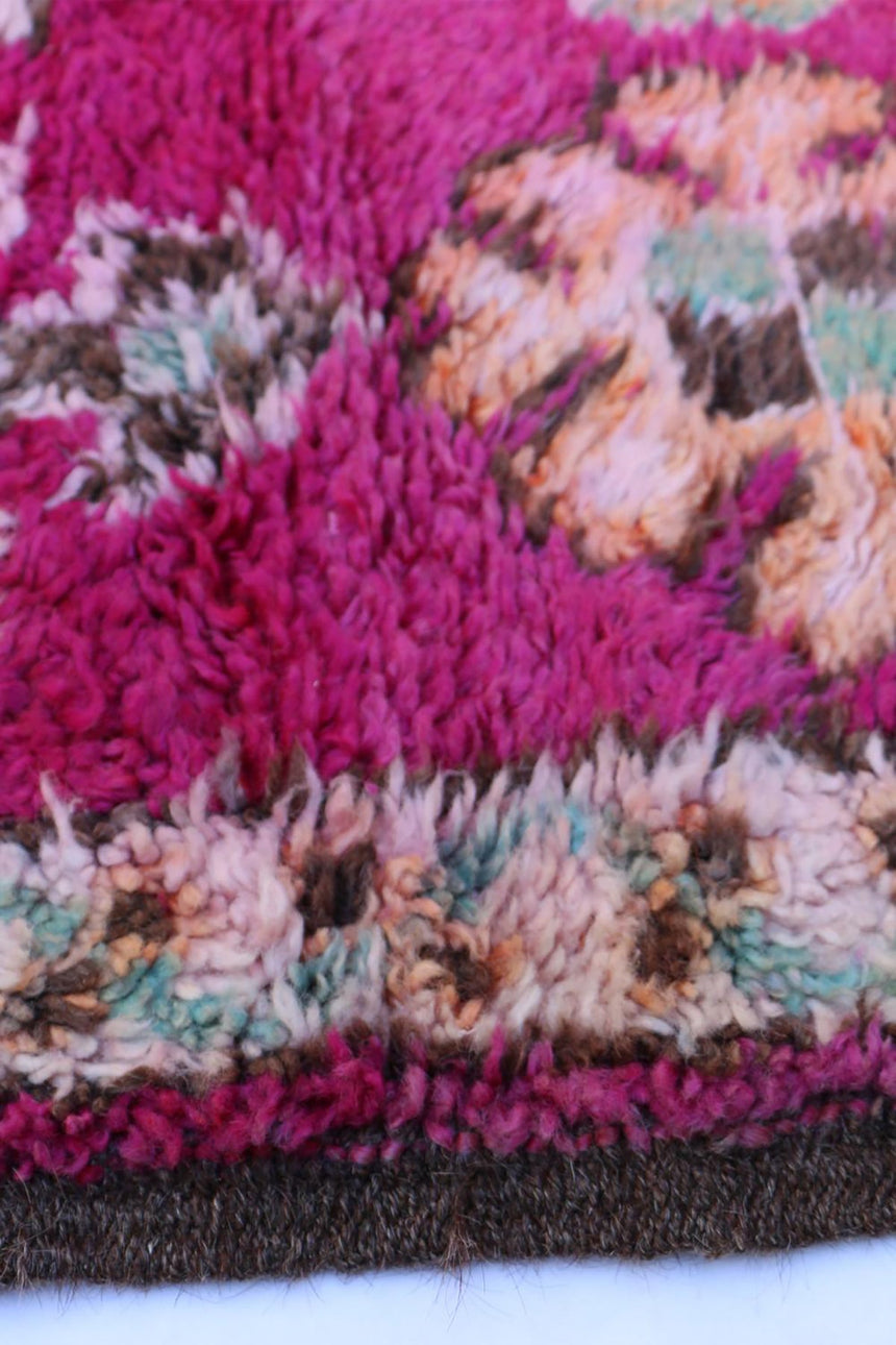 Tapis Berbere marocain pure laine 202 x 424 cm - AFKliving