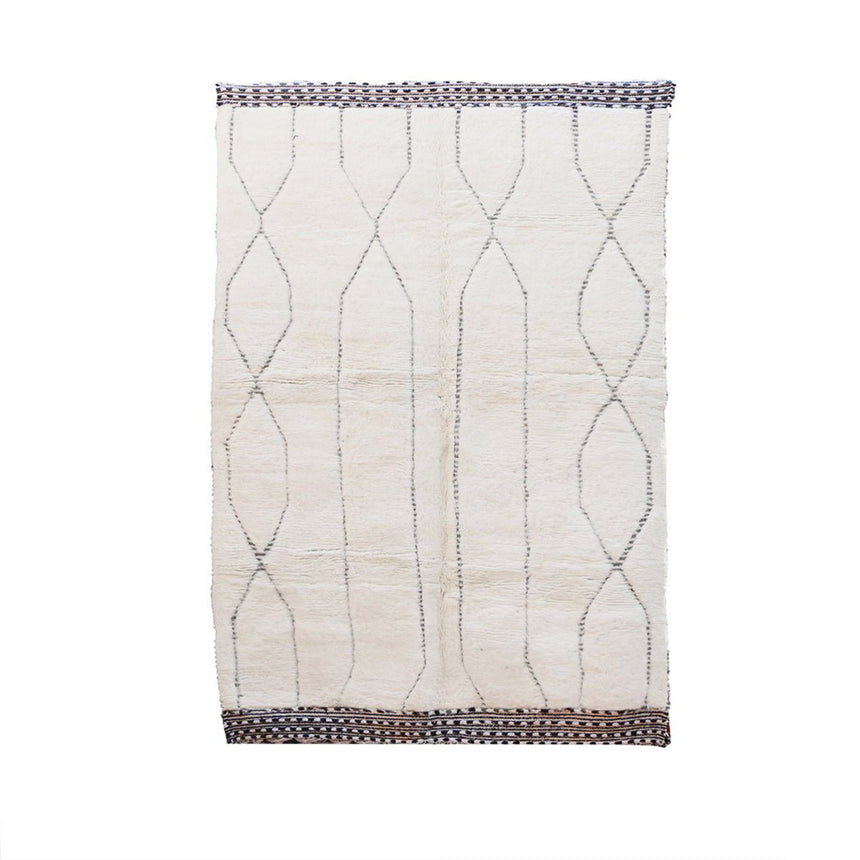 Tapis Berbere marocain pure laine 203 x 289 cm - AFKliving
