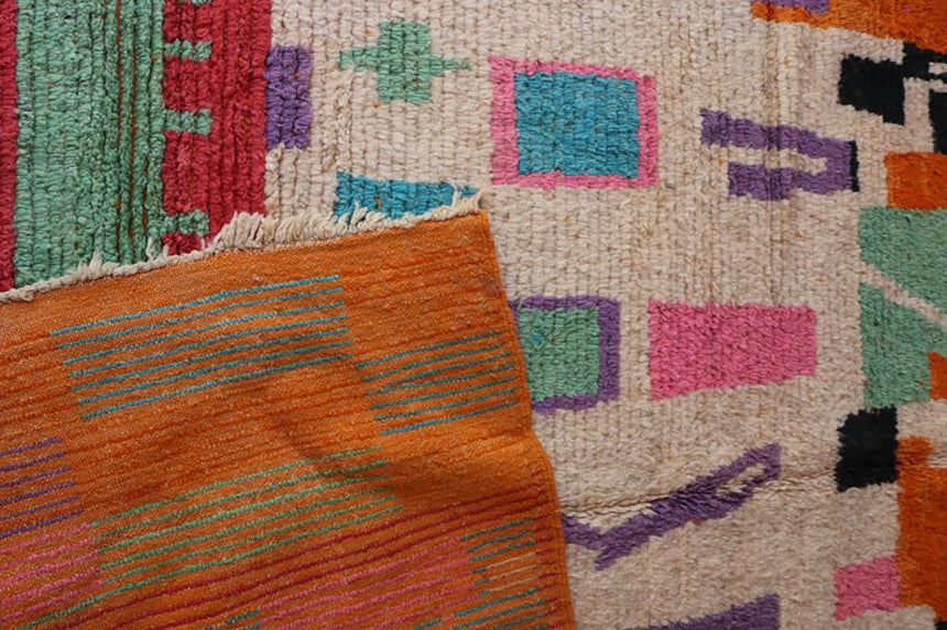 Tapis Berbere marocain pure laine 209 x 316 cm - AFKliving