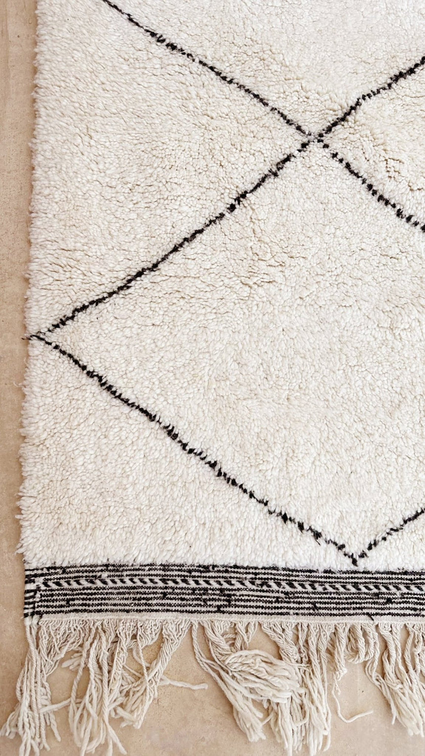 Tapis Berbere marocain pure laine 210 x 300 cm - AFKliving