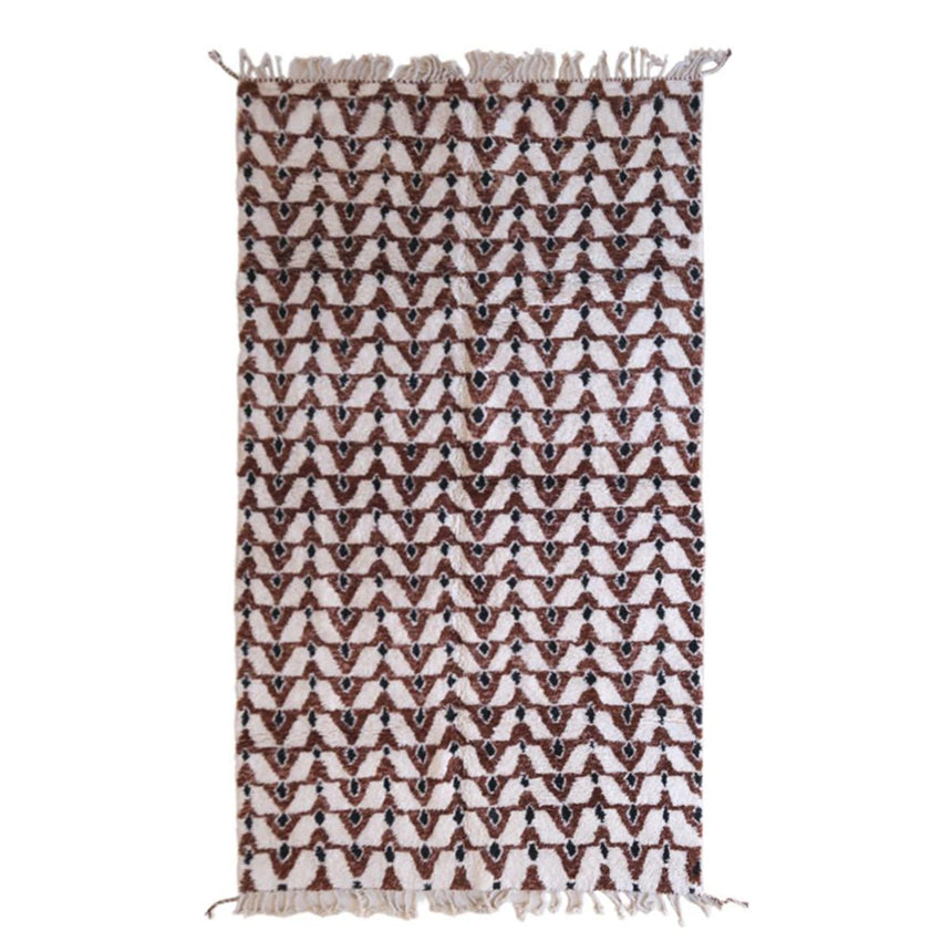 Tapis Berbere marocain pure laine 218 x 356 cm - AFKliving