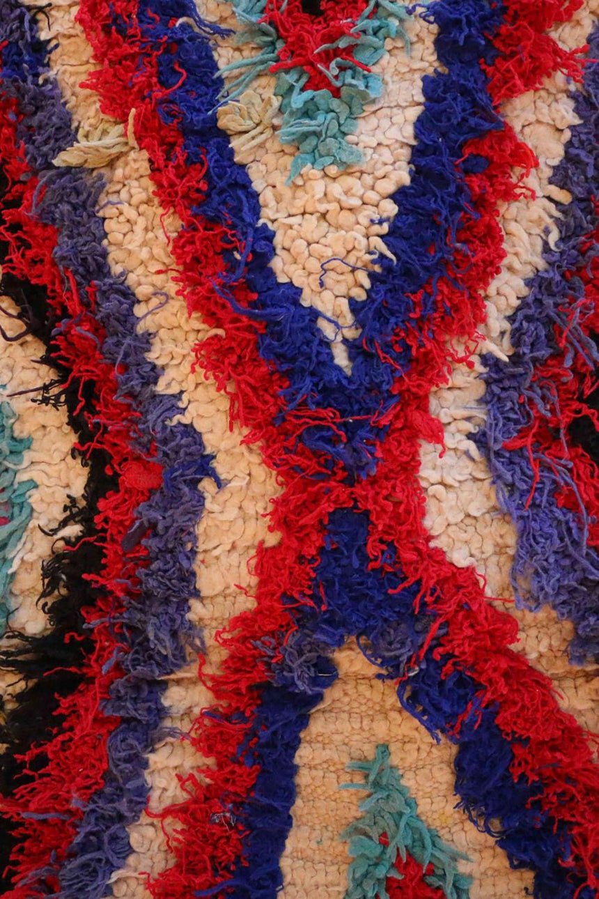 Tapis Berbere marocain pure laine 71 x 156 cm - AFKliving