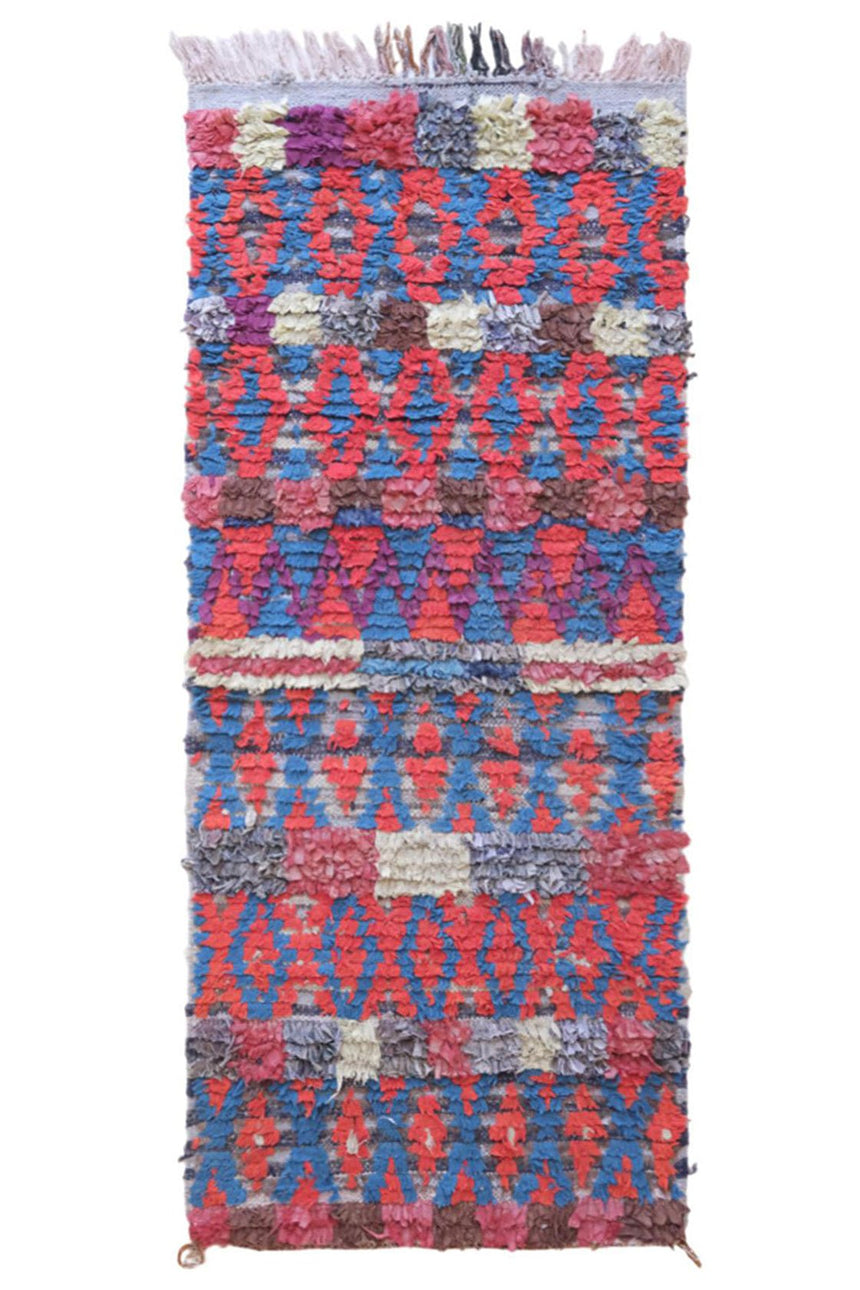 Tapis Berbere marocain pure laine 71 x 168 cm - AFKliving