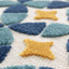 Tapis coloré avec effet sculpté LISBONNE - AFKliving