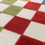 Tapis coloré avec effet sculpté MULTI CARREAUX - AFKliving