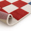 Tapis coloré avec effet sculpté MULTI CARREAUX - AFKliving
