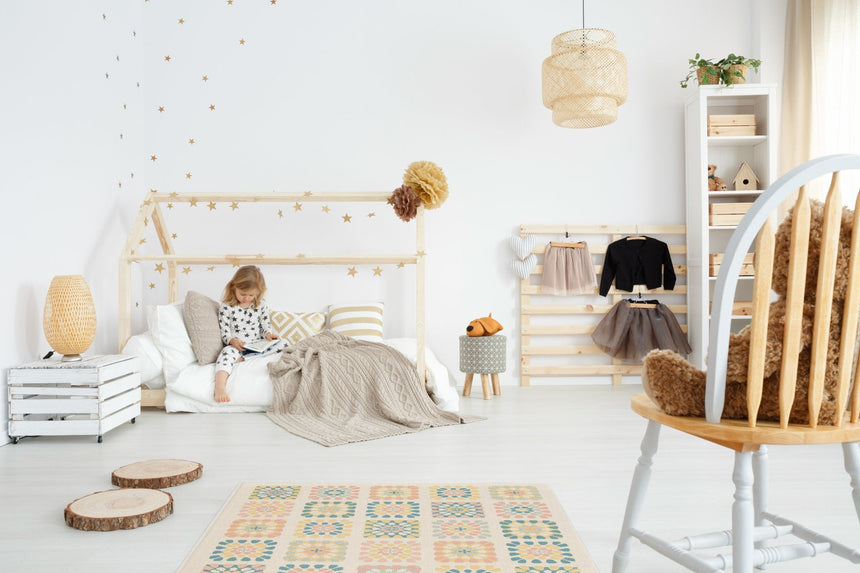 Tapis coloré intérieur exterieur PATCHWORK - AFKliving