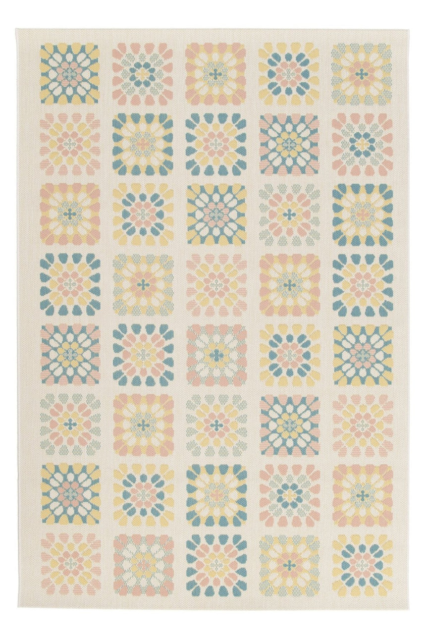 Tapis coloré intérieur exterieur PATCHWORK - AFKliving