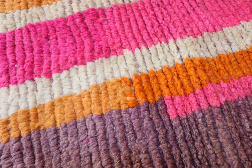 Tapis de couloir Berbere marocain pure laine 73 x 490 cm - AFKliving