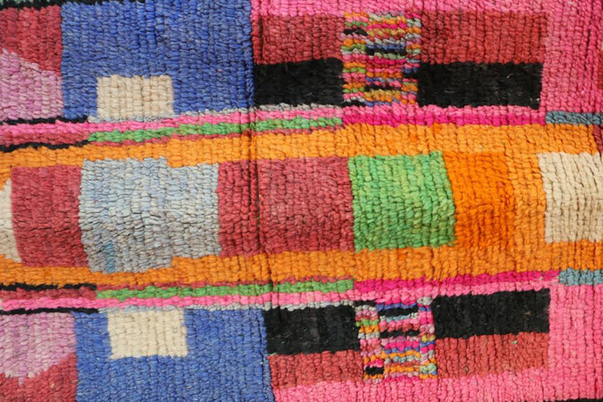 Tapis de couloir Berbere marocain pure laine 74 x 320 cm - AFKliving