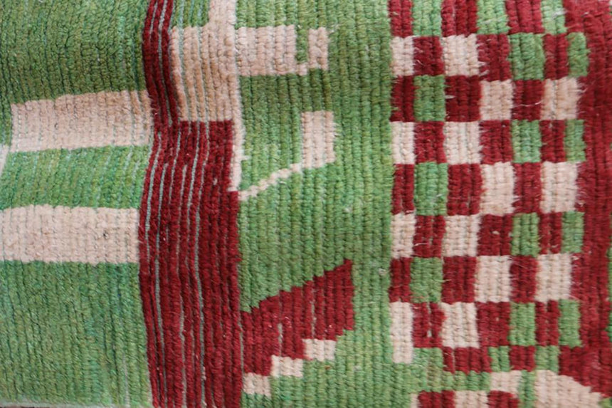 Tapis de couloir Berbere marocain pure laine 74 x 351 cm - AFKliving