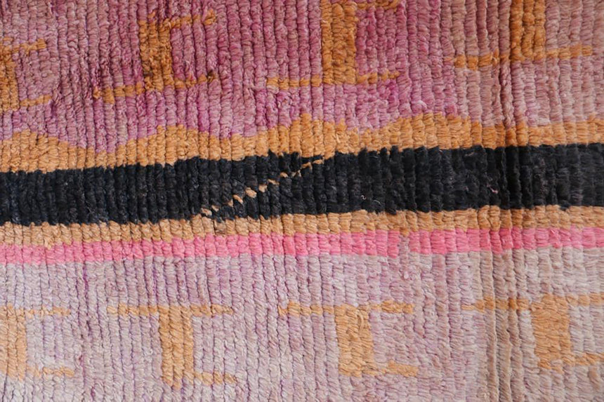 Tapis de couloir Berbere marocain pure laine 75 x 400 cm VENDU - AFKliving