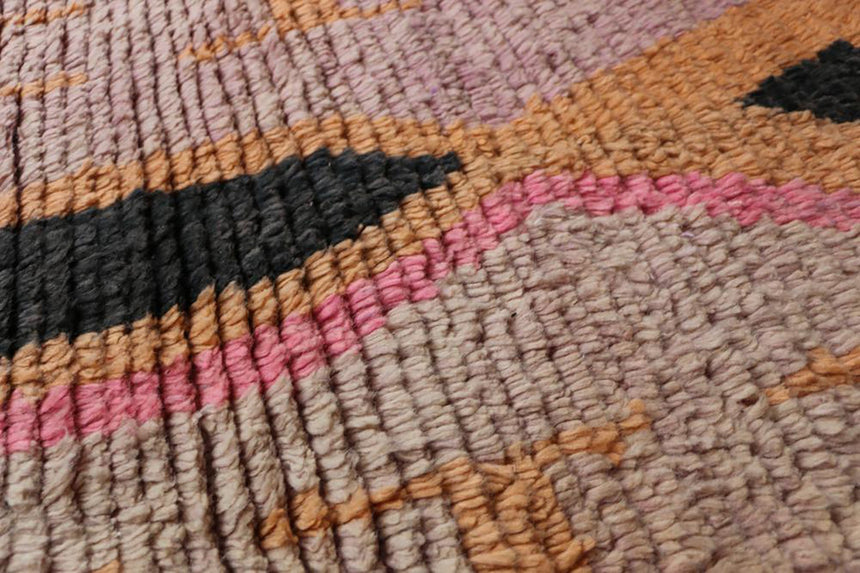 Tapis de couloir Berbere marocain pure laine 75 x 400 cm VENDU - AFKliving