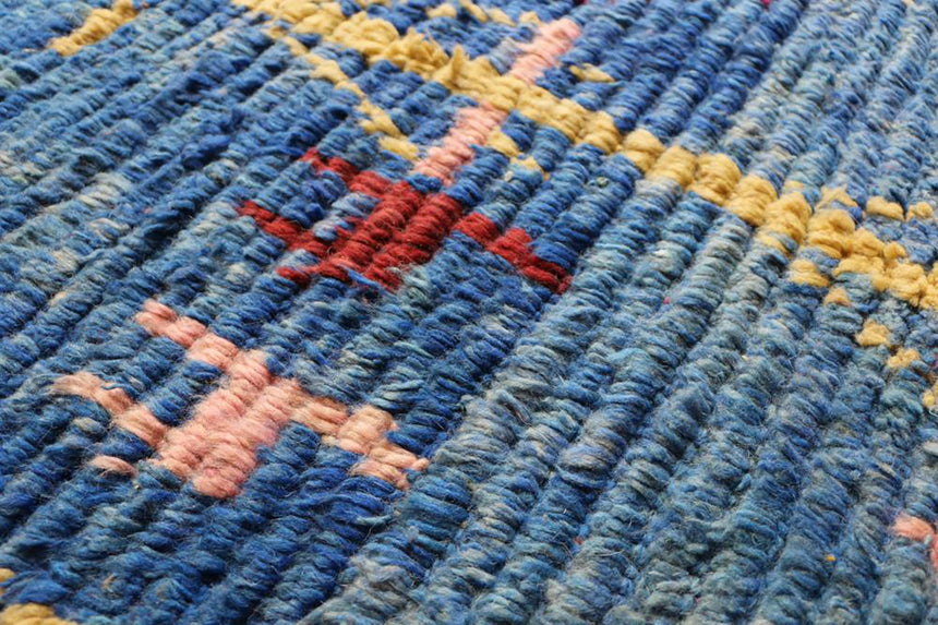 Tapis de couloir Berbere marocain pure laine 81 x 383 cm - AFKliving