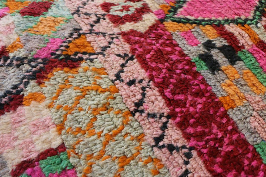 Tapis de couloir Berbere marocain pure laine 82 x 494 cm - AFKliving