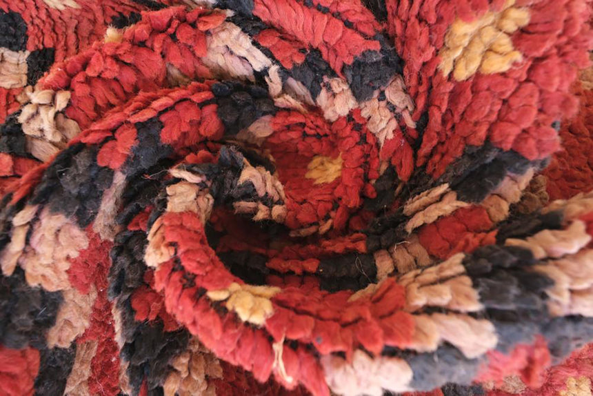 Tapis de couloir Berbere marocain pure laine 92 x 282 cm - AFKliving