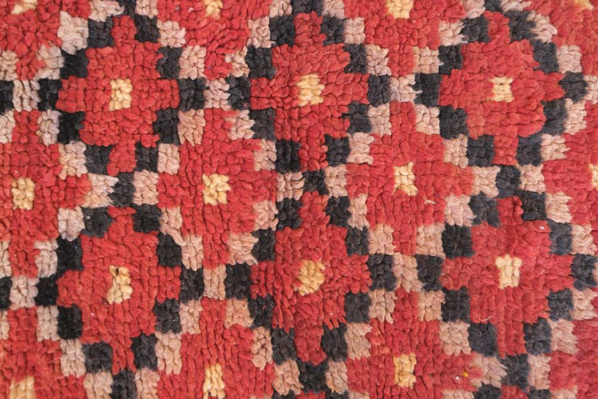 Tapis de couloir Berbere marocain pure laine 92 x 282 cm - AFKliving