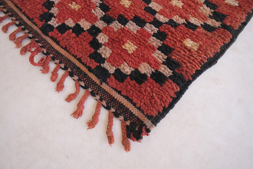 Tapis de couloir Berbere marocain pure laine 92 x 282 cm - AFKliving