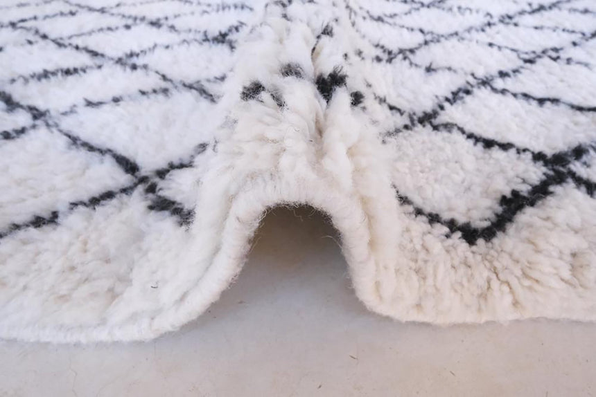 Tapis de couloir Berbere marocain pure laine 94 x 286 cm VENDU - AFKliving