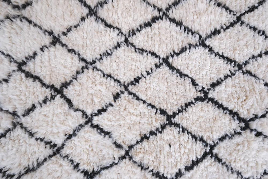Tapis de couloir Berbere marocain pure laine 94 x 286 cm VENDU - AFKliving