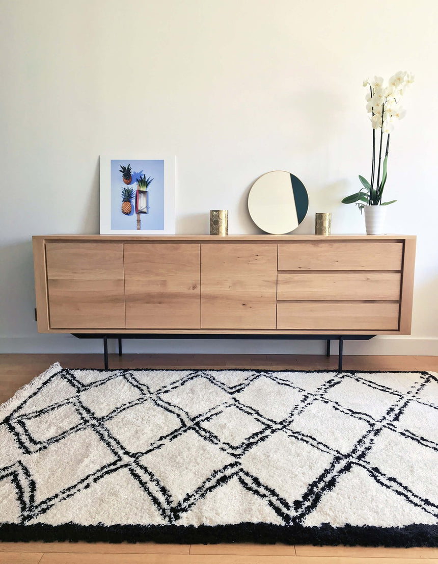 Tapis deco shaggy TANGER - AFKliving