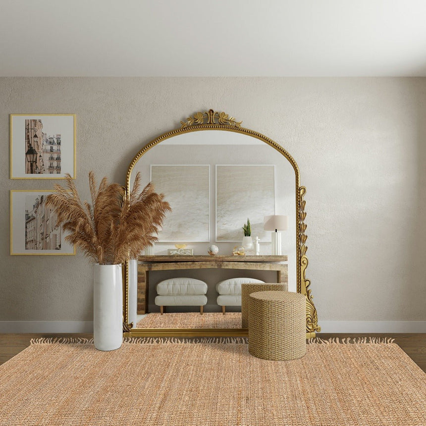 Tapis en jute naturelle de haute qualité RAW - AFKliving