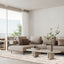 Tapis en relief style japandi GALET - AFKliving
