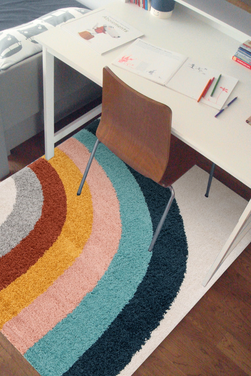 Tapis enfant à poil haut doux et confortable COLORS - AFKliving