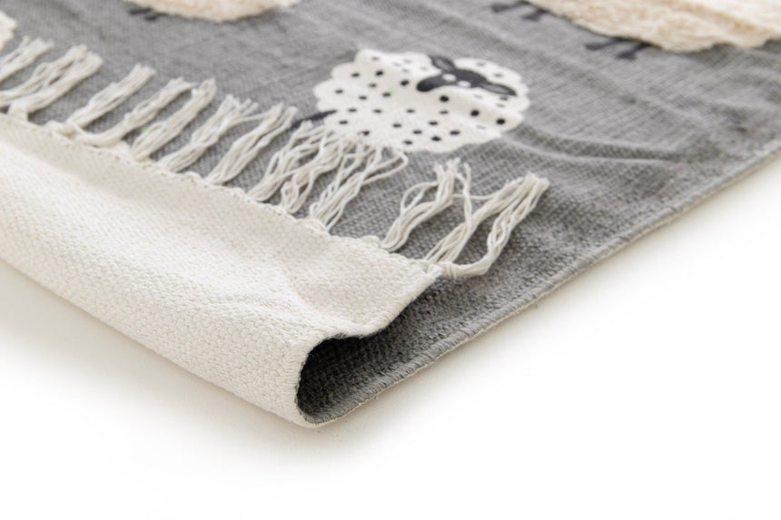 Tapis enfant en coton PETITS MOUTONS - AFKliving