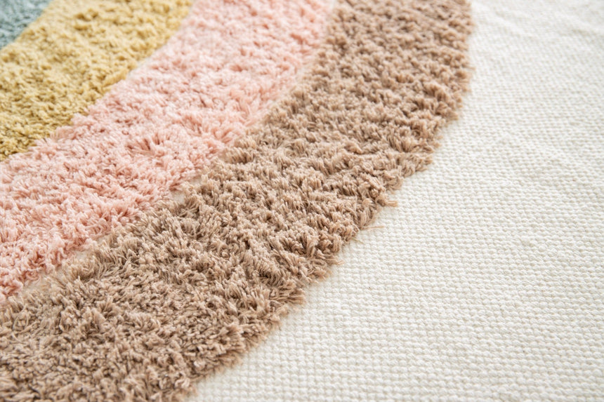 Tapis enfant en coton RAINBOW - AFKliving