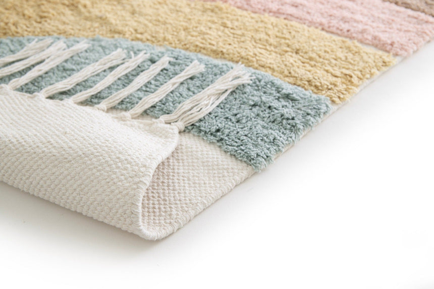 Tapis enfant en coton RAINBOW - AFKliving
