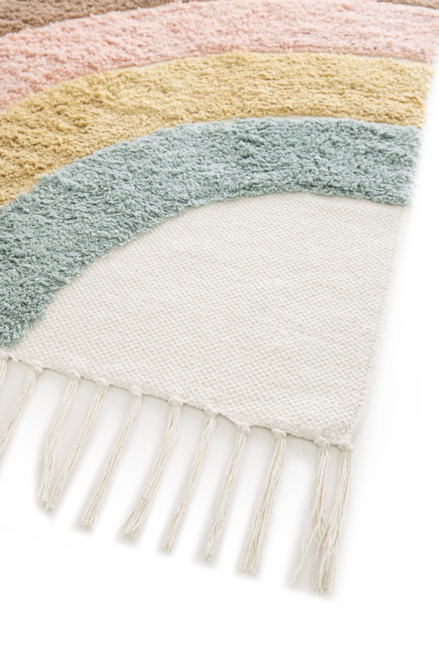 Tapis enfant en coton RAINBOW - AFKliving