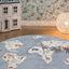 Tapis enfant lavable MONDE - AFKliving