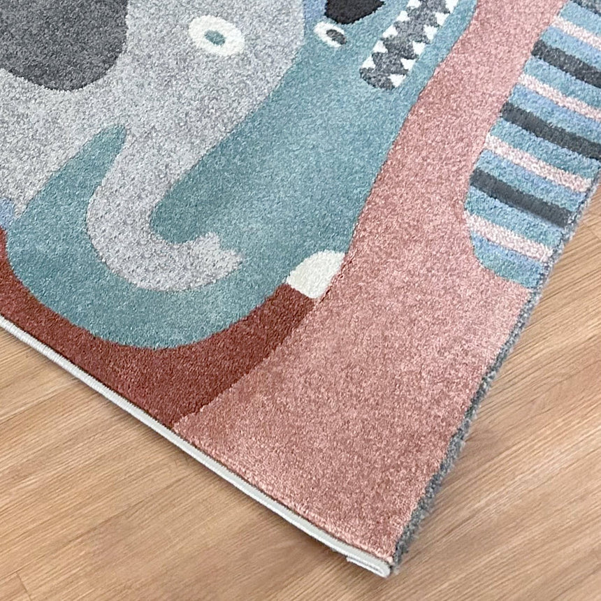 Tapis enfant PUZZLE ANIMAUX - AFKliving