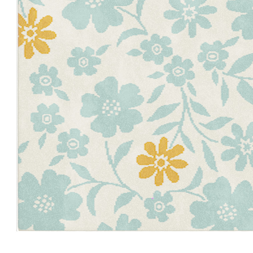 Tapis enfant super doux FLEURS - AFKliving