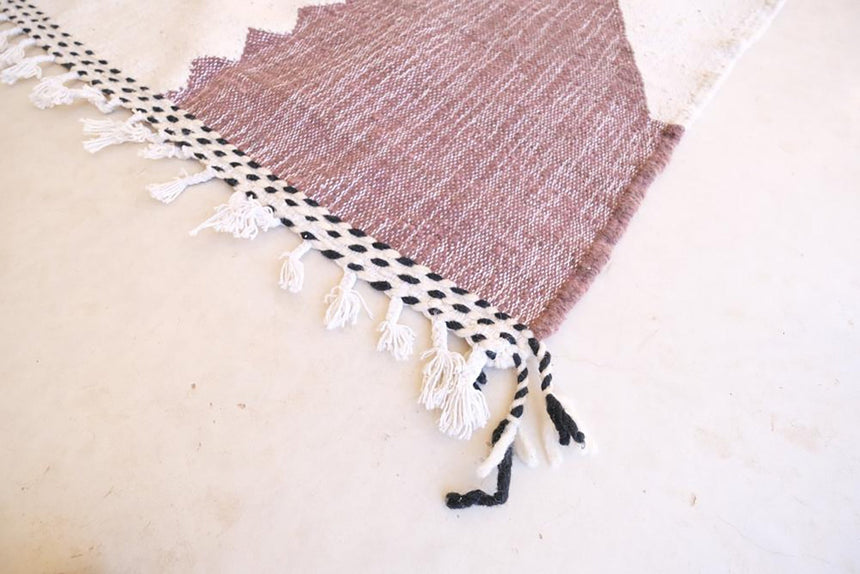 Tapis Kilim Berbere marocain pure laine 104 x 194 cm - AFKliving