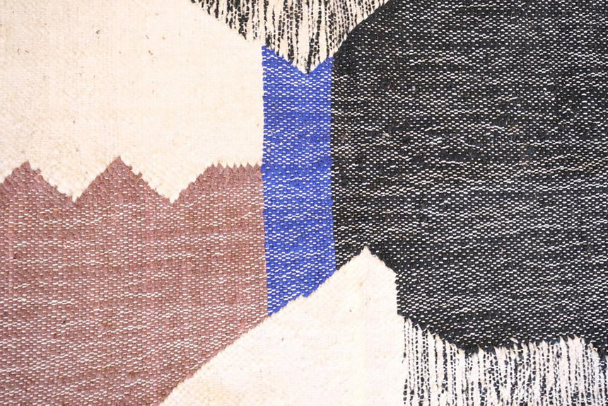 Tapis Kilim Berbere marocain pure laine 104 x 194 cm - AFKliving