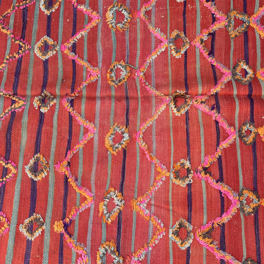 Tapis Kilim Berbere marocain pure laine 138 x 220 cm - AFKliving