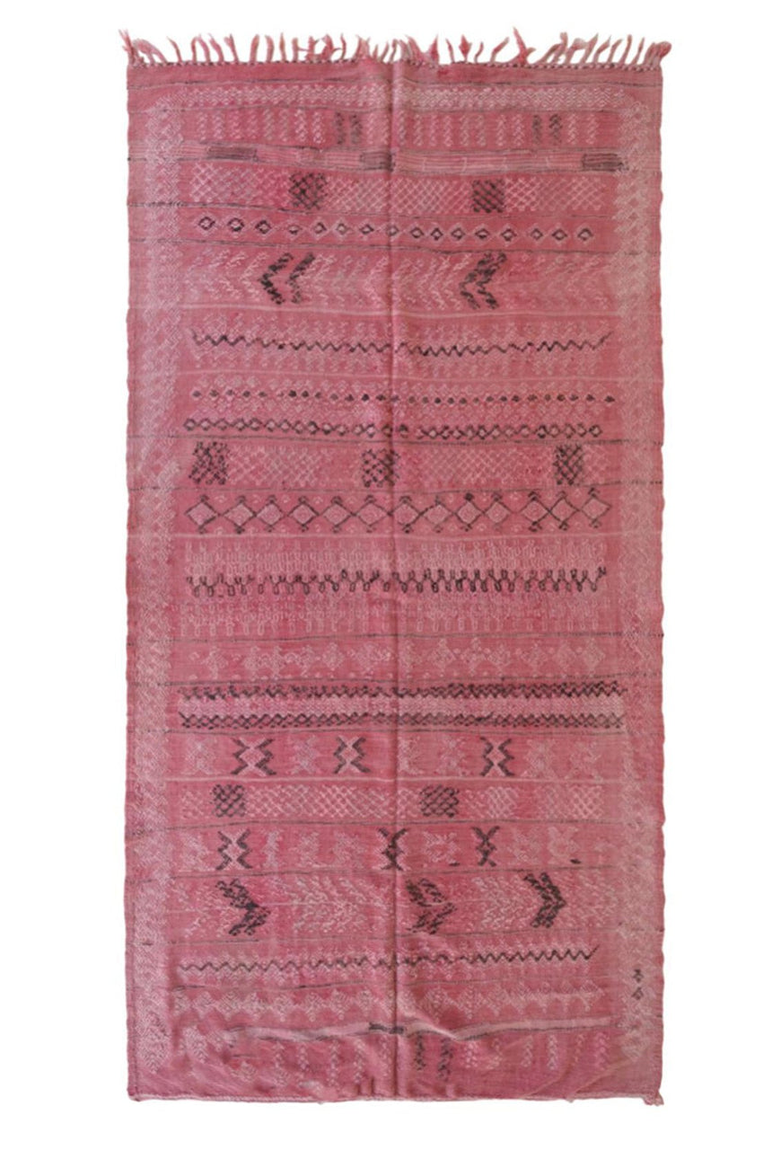 Tapis Kilim Berbere marocain pure laine 144 x 278 cm - AFKliving