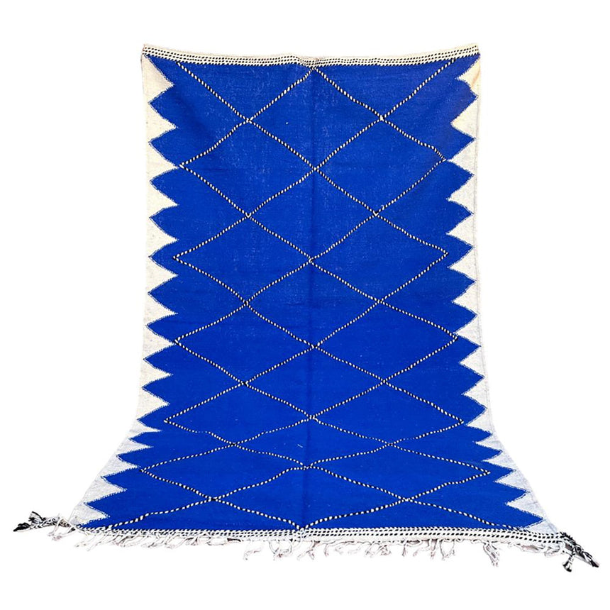 Tapis Kilim Berbere marocain pure laine 191 x 297 cm - AFKliving