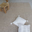 Tapis naturel en coton recyclé tissé à la main - AFKliving