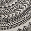 Tapis rond design intérieur extérieur MANDALA - AFKliving