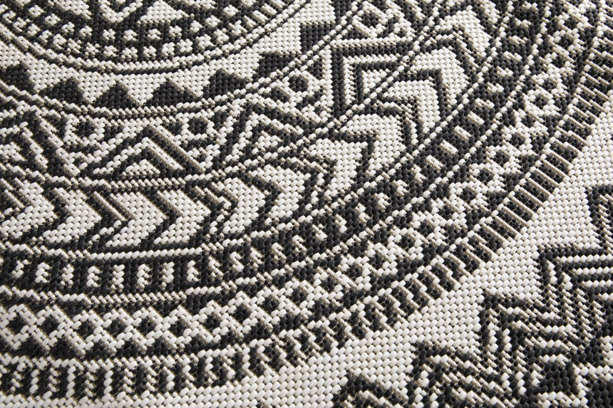 Tapis rond design intérieur extérieur MANDALA - AFKliving