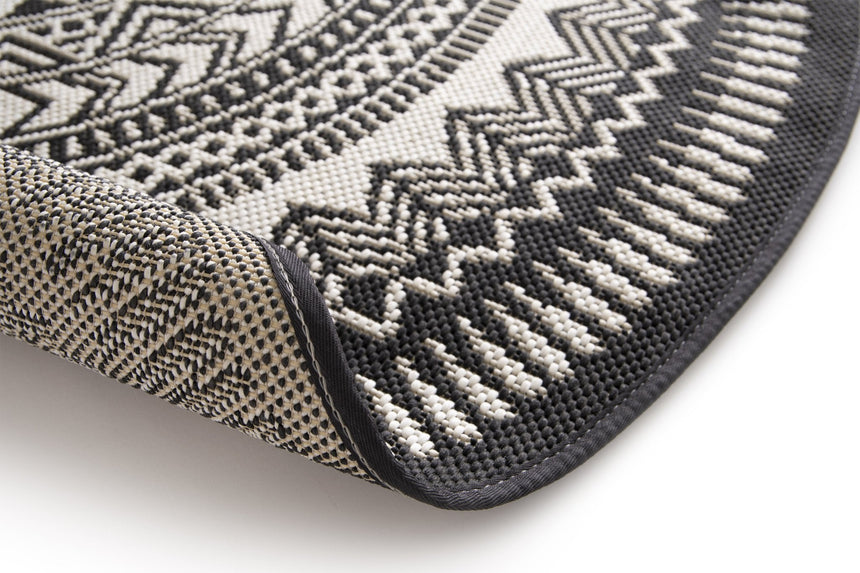 Tapis rond design intérieur extérieur MANDALA - AFKliving