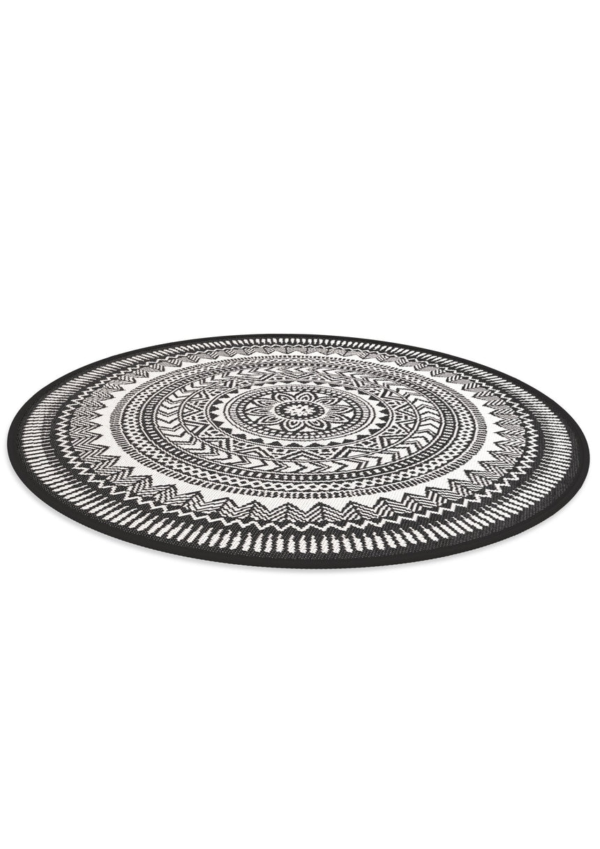 Tapis rond design intérieur extérieur MANDALA - AFKliving