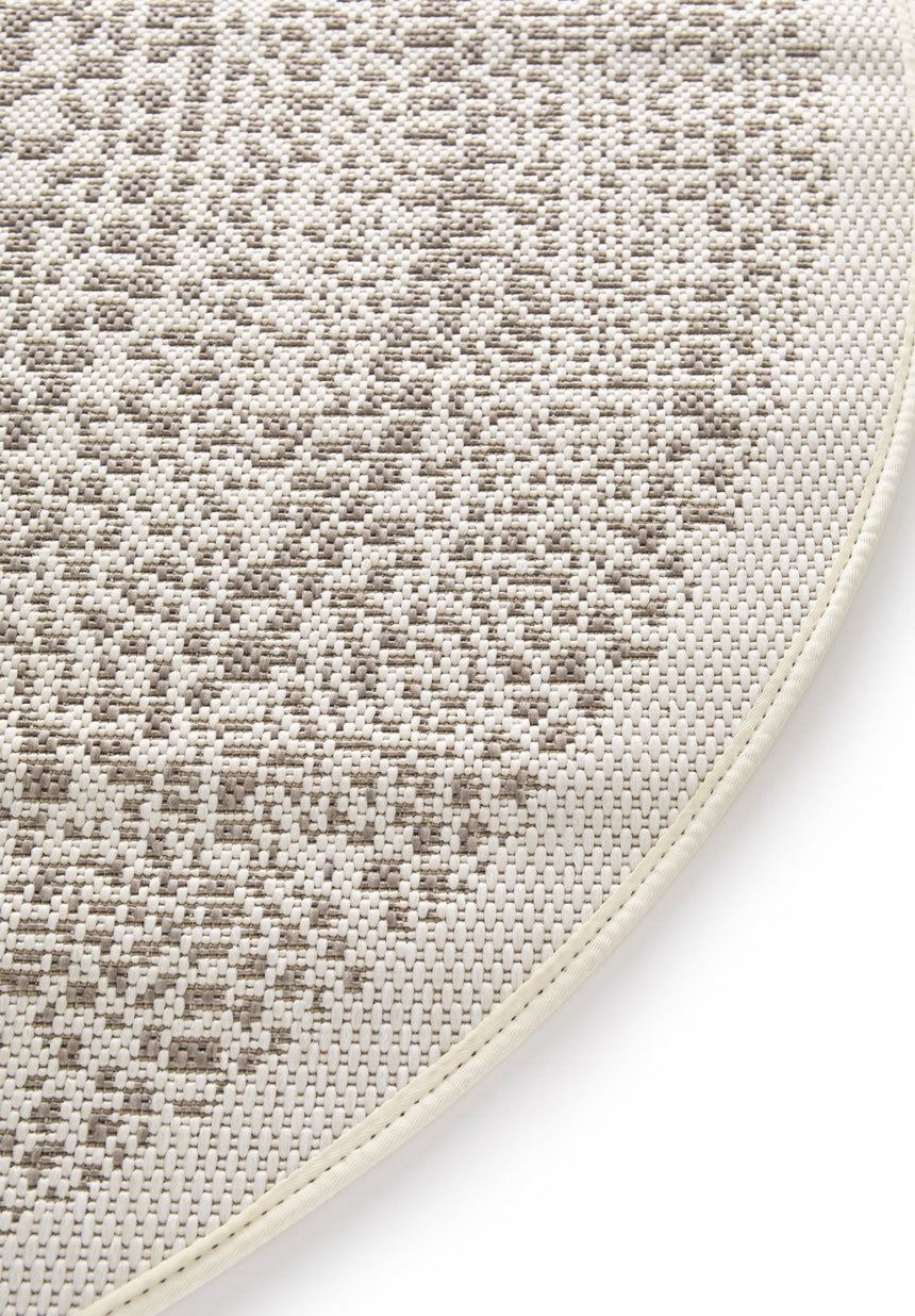 Tapis rond intérieur extérieur style ethnique TRIBAL - AFKliving